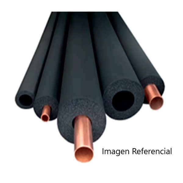 Aislación Elastomerica 12X09 2Mt Ø1/2 Interno 1 Aislación Elastomerica 12X09 2Mt Ø1/2 Interno