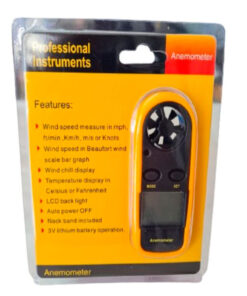 Anemómetro – Termómetro digital