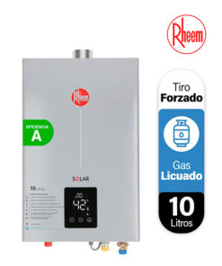 Calefon 10 Litros Tiro forzado gas licuado rheem