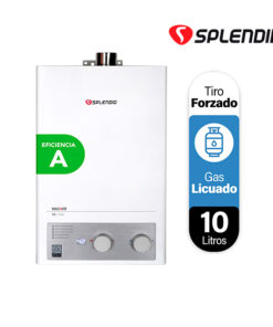 Calefon 10 Litros Tiro forzado gas liquado Splendid