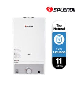 Calefon 11 Litros Tiro Natural Gas Licuado Splendid