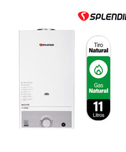 Calefon 11 Litros Tiro Natural Gas Natural Splendid