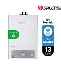 Calefon 13 Litros Tiro forzado gas liquado Splendid
