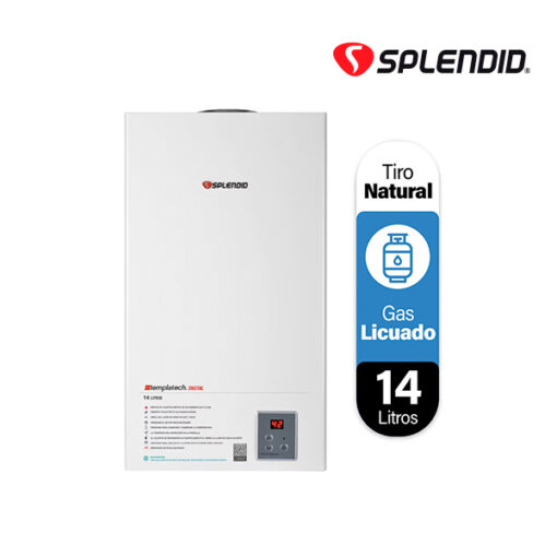 Calefon 14 Litros Tiro Natural Gas Licuado Splendid