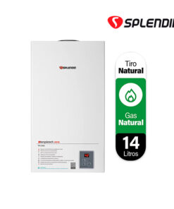 Calefon 14 Litros Tiro Natural Gas Natural Splendid