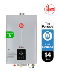Calefon 14 Litros Tiro forzado gas licuado rheem