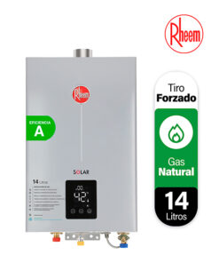 Calefon 14 Litros Tiro forzado gas natural rheem