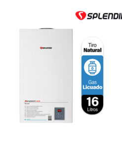 Calefon 16 Litros Tiro Natural Gas Licuado Splendid