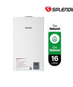 Calefon 16 Litros Tiro Natural Gas Natural Splendid