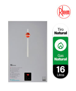 Calefon 16 Litros Tiro natural gas natural rheem