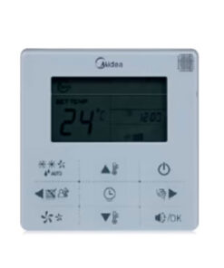 Control Remoto Alambrico MIDEA para Fan Coil Cassette y Muro