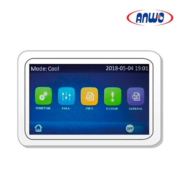 Controlador Digital Tactil Chillers Modular Inverter