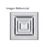 Difusor 40X40 cm de Aluminio con Damper