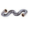 Ducto Flexible Aluminio 12" Largo 7,6 mts