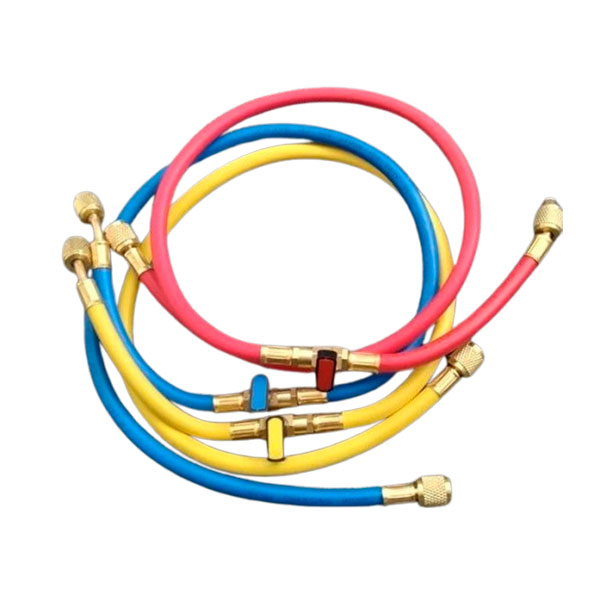 Mangueras De Carga C/Valvula C/Kit 3 X 0,91Mt