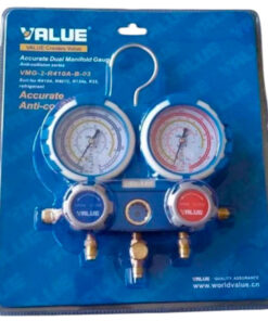 Manifold de Carga VALUE Anticolisión R410a-R22-R407-R134