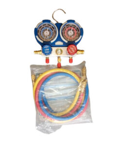 Manifold de carga anticolision R410-R32-R134 c/mangueras