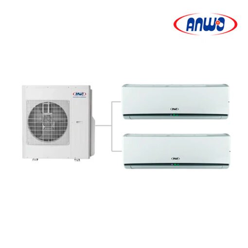 Multi Split Muro 21000 Btu Inverter Anwo 2 Unidades R32