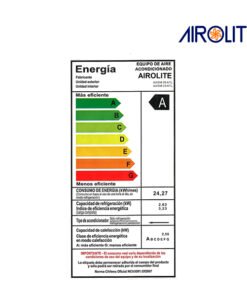 Split Muro 12000 Btu Inverter Airolite R410A Con Wifi