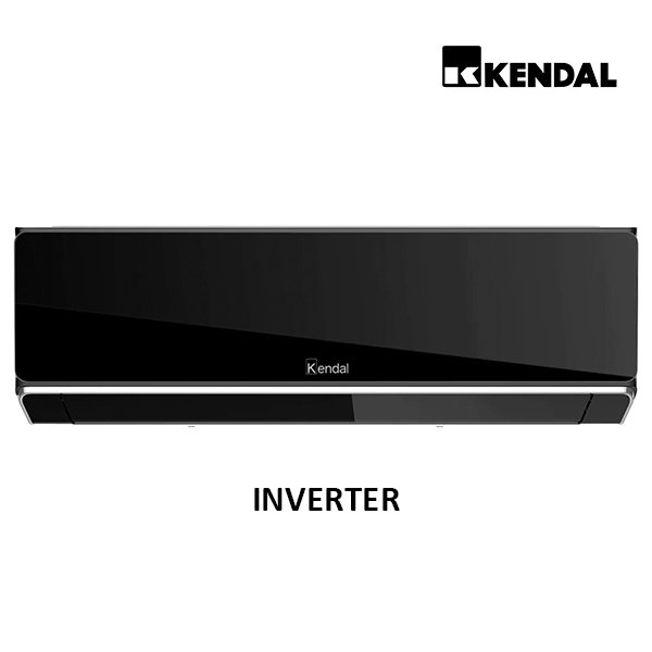 Split Muro 18000 Btu Panel Espejo Black Mirror-Inverter Kendal R410A Con Wifi
