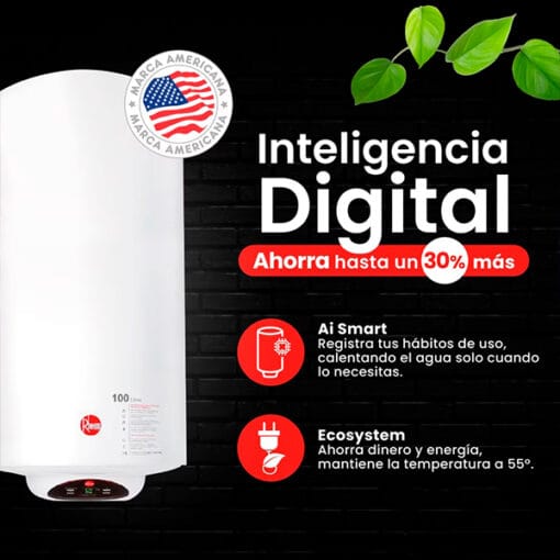 Termo Electrico Rheem 30 Litros